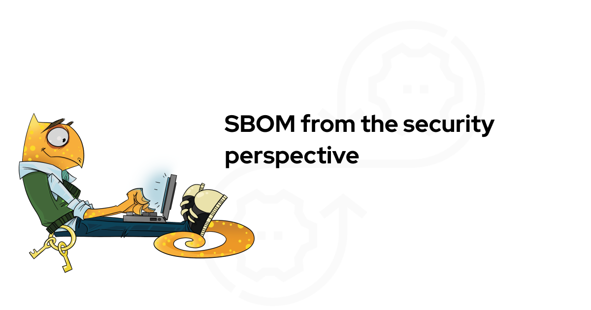 SBOM from the security perspective